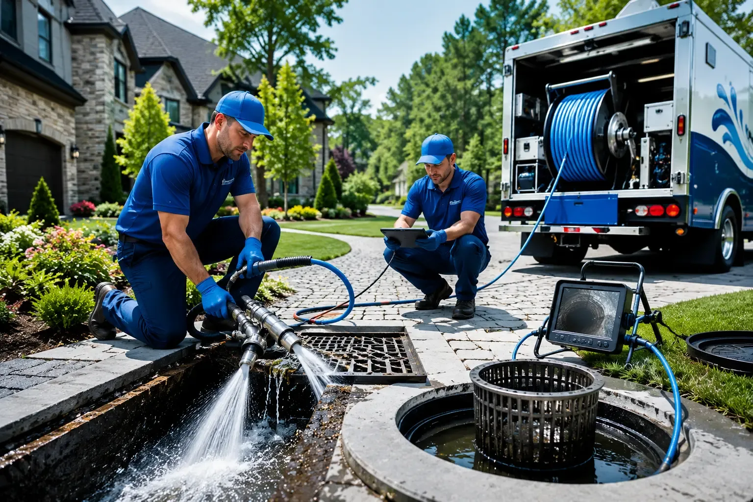 Local outdoor drain cleaning professionals in Coello, IL